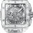 Hublot Shaped Square Bang Unico Sapphire 821.JX.0120.RT