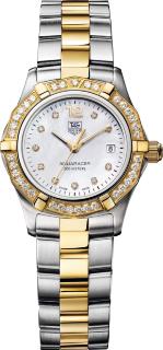 TAG Heuer Aquaracer Diamond Dial And Bazel 27 Ladies WAF1450.BB0825