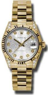 Rolex Datejust 31 Gold Ladies 178238 SJDP