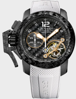 Graham Chronofighter Superlight Carbon Skeleton Tourbillograph 2CCBK.B35A