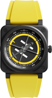Bell & Ross Flight Instruments BR-03 Helipad BR03A-HE-CE/SRB