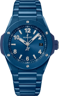 Hublot Big Bang Integrated Time Only Blue Ceramic 457.EX.7170.EX