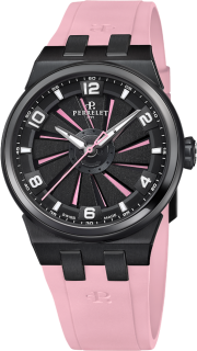 Perrelet Turbine Pink Flamingo A4067/8