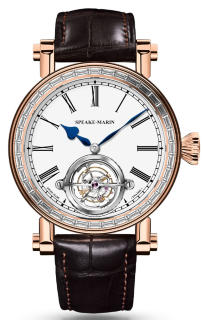 Speake-Marin Haute Horlogerie Magister Tourbillon 42 mm Red Gold With Baguette Diamonds PIC.10032