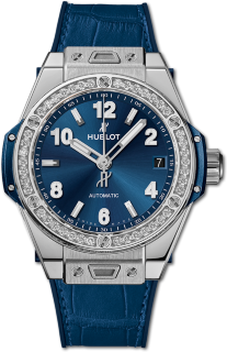 Hublot Big Bang One Click Steel Blue Diamonds 465.SX.7170.LR.1204