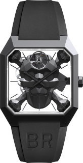 Bell & Ross Instruments BR 01 Cyber Skull BR01-CSK-CE/SRB