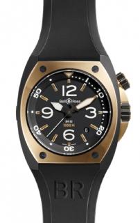 Bell & Ross Marine Automatic BR 02-92 Rose Gold & Carbon