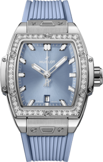Hublot Spirit of Big Bang Steel Coal Blue Diamonds 682.SX.717B.RX.1204