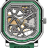 Gerald Charles Maestro 8.0 Squelette Gem-Set Emeralds GC8.0-A-WG-EME