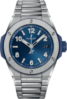 Hublot Big Bang Integrated Time Only Titanium Blue 457.NX.7170.NX