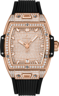 Hublot Shaped Spirit Of Big Bang King Gold Full Pave 662.OX.9000.RX.1604