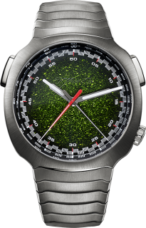 H. Moser & Cie Streamliner Flyback Chronograph Automatic Matrix Green Fume 6907-1205