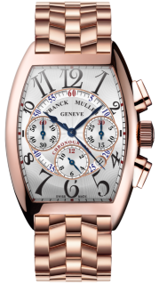 Franck Muller Mens Collection Cintree Curvex Chronograph 8880 CC AT Rose Gold