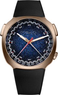 H. Moser & Cie Streamliner Flyback Chronograph Automatic Midnight Blue Fume 6907-0402