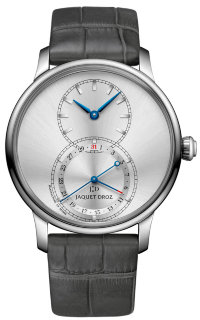 Jaquet Droz Grande Seconde Quantieme Satin-brushed Gray J007010242