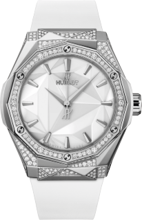 Hublot Classic Fusion Orlinski Titanium White Alternative Pave 550.NS.2200.RW.1804.ORL20