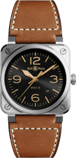 Bell & Ross Instruments New BR 03-92 Golden Heritage BR0392-GH-ST/SCA