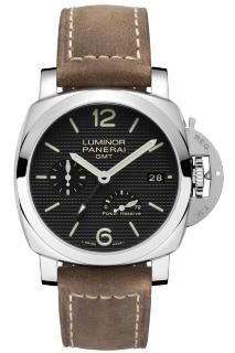 Officine Panerai Luminor 1950 3 Days GMT Power Reserve Automatic Acciaio PAM00537