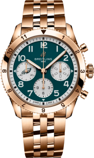 Breitling Classic AVI Chronograph 42 Super Bowl LIX Philadelphia Eagles Limited Edition R233802A1L1R1