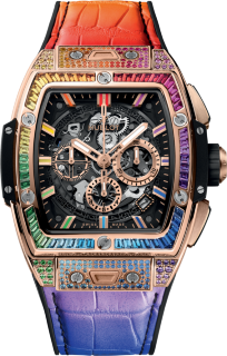 Hublot Shaped Spirit Of Big Bang King Gold Rainbow 642.OX.0118.LR.0999