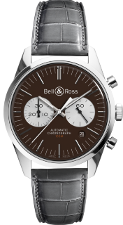Bell & Ross Vintage Chronograph BR 126 OFFICER BROWN