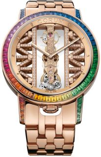 Corum Golden Bridge 43 Rose Gold Baguette B113/04454