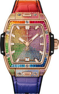 Hublot Shaped Spirit Of Big Bang King Gold Rainbow 662.OX.9900.LR.0999