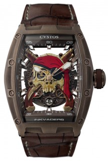 Cvstos Hour Minute Seconde Challenge Jetliner 2 Inkskull Pirate Gun Brst CVT-JET2-IS-PRG BRST