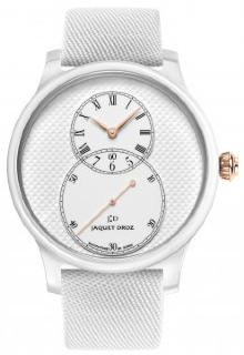 Jaquet Droz Grande Seconde White Ceramic Clous De Paris J003036540