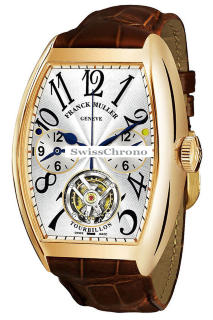 Franck Muller Curvex Master Banker Tourbillon 8880TMB Yellow Gold