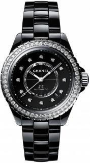 Chanel J12 Diamond Bezel Watch Caliber 12.1 38 mm H6526