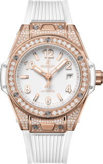 Hublot Big Bang One Click King Gold White Pave 485.OE.2080.RW.1604