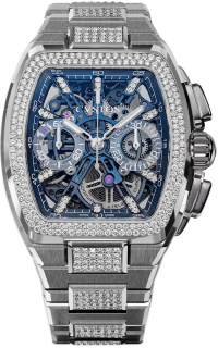 Cvstos Metropolitan Chrono Titanium Blue SQLT Diamond F00112.4213002