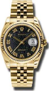 Rolex Datejust 36 Gold 116238 BKJRJ