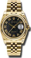 Rolex Datejust 36 Gold 116238 BKJRJ