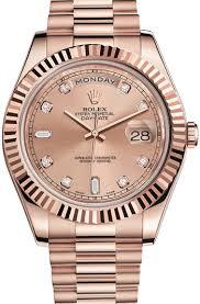 Rolex Day-Date II President Pink Gold 218235 CHDP