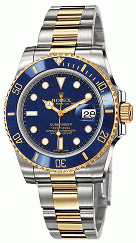 Часы Rolex Submariner Two-Tone Diving 