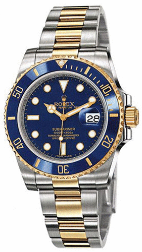 Часы Rolex Submariner Two-Tone Diving 