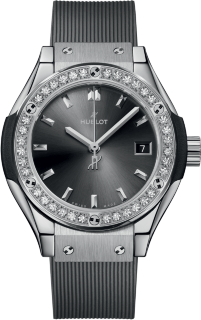 Hublot Classic Fusion Racing Grey Titanium Diamonds 591.NX.7070.RX.1204