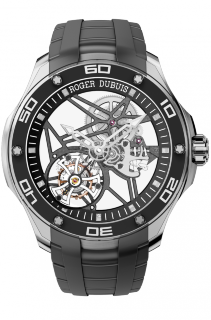 Roger Dubuis Pulsion Skeleton Flying Tourbillon in Titanium RDDBPU0002