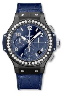 Hublot Big Bang Ceramic Blue Diamonds 41mm 341.CM.7170.LR.1204