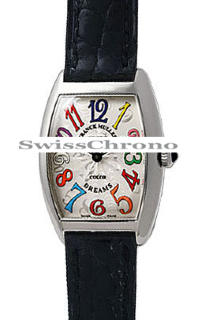 Franck Muller Ladies Medium Cintree Curvex 7502 QZ COL DRM-1