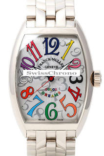 Franck Muller Mens Medium Cintree Curvex 7851 SC COL DRM O-2