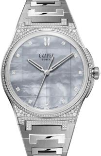 Czapek Antarctique La Carte Des Nuages Stormy Grey Diamond Case