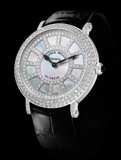 Franck Muller Cintree Curvex Sunrise Round Ladies 8035 QZ SNR D CD