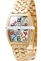 Franck Muller Ladies Medium Cintree Curvex 7502 QZ COL DRM O-1