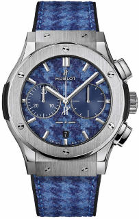 Hublot Classic Fusion Chronograph Italia Independent Pieds de Poule Titanium 521.nx.2710.nr.iti18