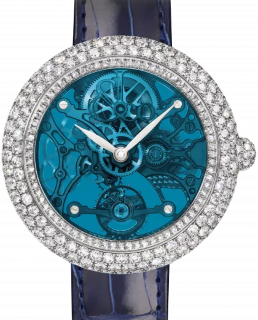 Jacob & Co Brilliant Skeleton Northern Lights Stainless Steel Blue BS431.10.RD.QB.A
