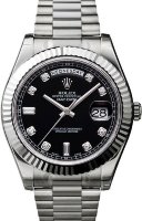 Rolex Day-Date II President White Gold 218239 BKDP