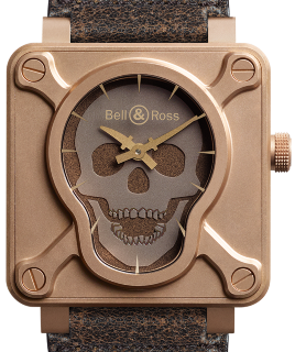 Bell & Ross Instruments 46 mm BR 01 SKULL BRONZE